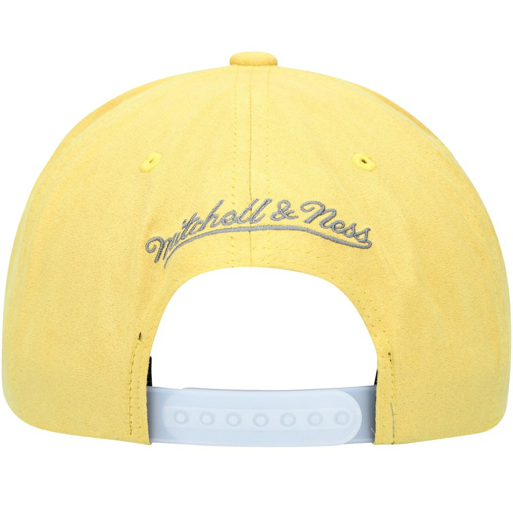 Chicago Bulls Day 5 Snapback Hat Gray/Yellow | Mitchell & Ness online