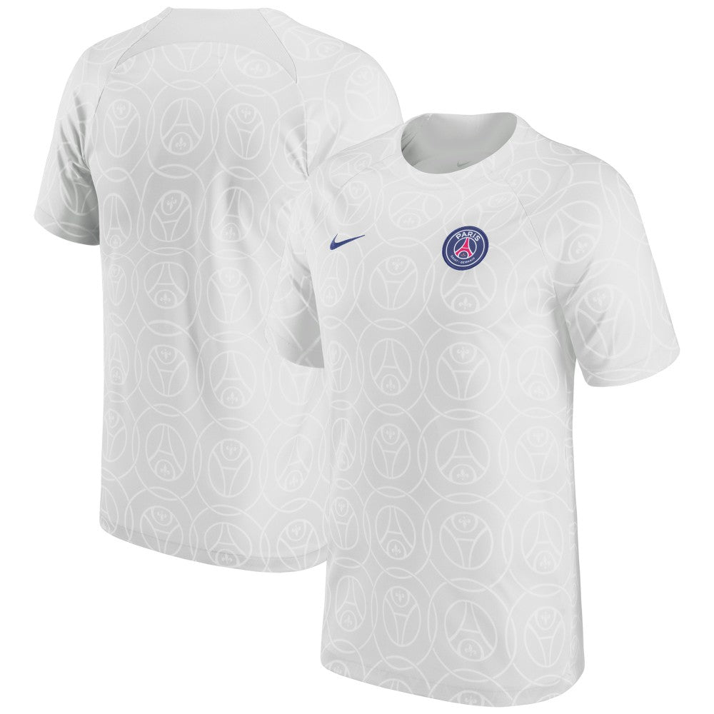 Paris Saint-Germain 2022/23 Pre-Match Top Gray - Nike