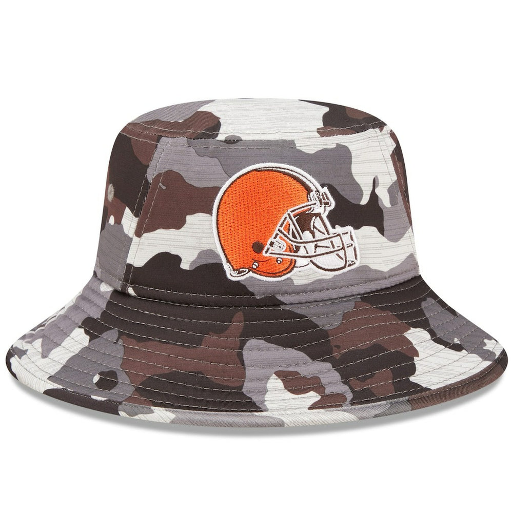 Cleveland Browns New Era 2022 NFL Training Camp Bucket Hat Camo