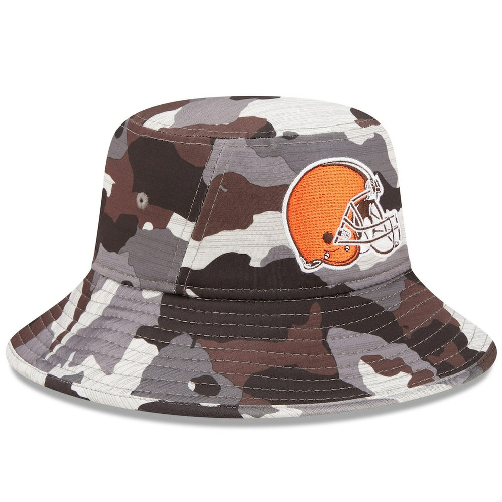 Cleveland Browns New Era 2022 NFL Training Camp Bucket Hat Camo