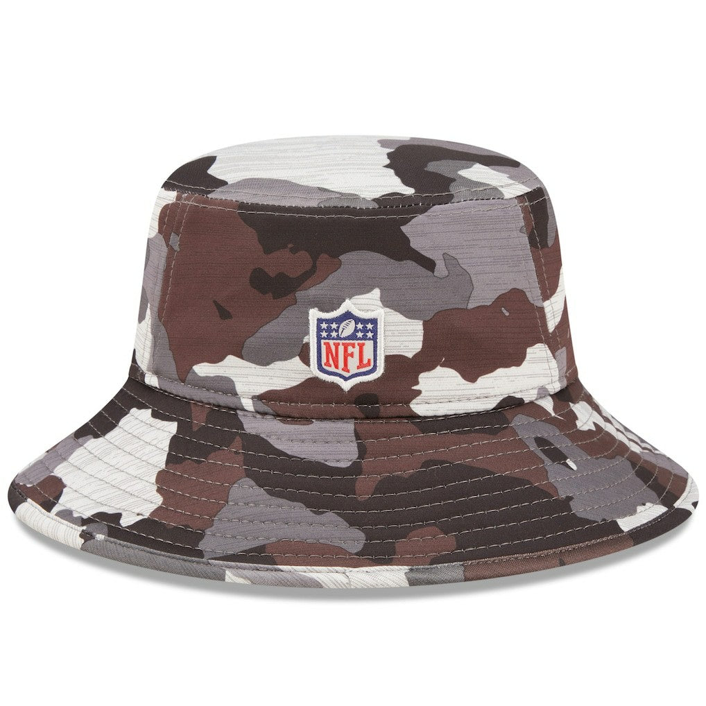 Cleveland Browns New Era 2022 NFL Training Camp Bucket Hat Camo
