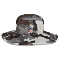 Cleveland Browns New Era 2022 NFL Training Camp Historic Logo Panama Bucket Hat Camo