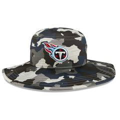 Tennessee Titans New Era 2022 NFL Training Camp Panama Bucket Hat Camo