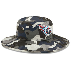 Tennessee Titans New Era 2022 NFL Training Camp Panama Bucket Hat Camo