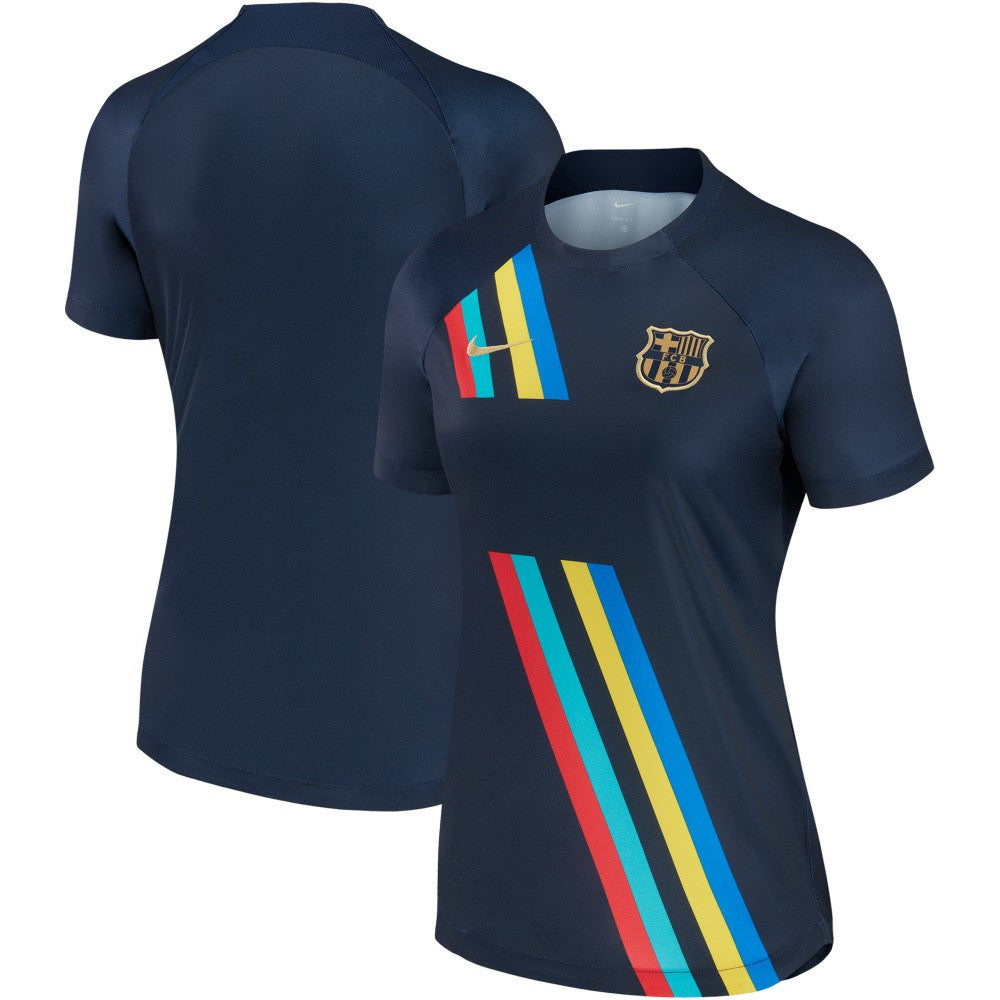 Barcelona Women's 2022/23 Pre-Match AWAY Performance Top Navy - Nike sale