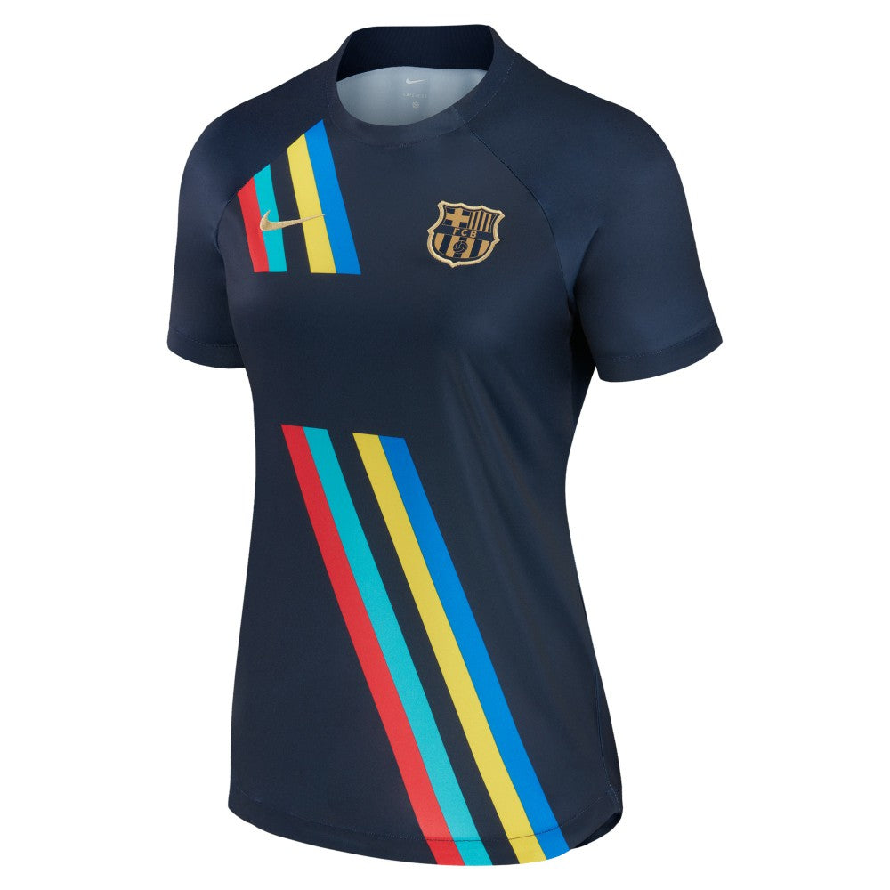 Barcelona Women's 2022/23 Pre-Match AWAY Performance Top Navy - Nike sale