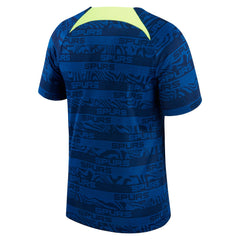 Tottenham Hotspur Youth 2022 Pre-Match Raglan Performance Top Blue - Nike
