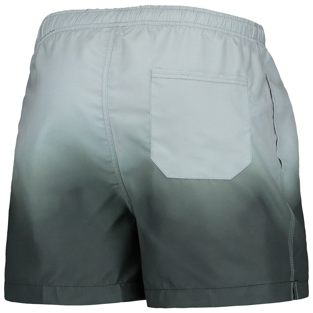 Las Vegas Raiders FOCO Dip-Dye Swim Shorts Black/