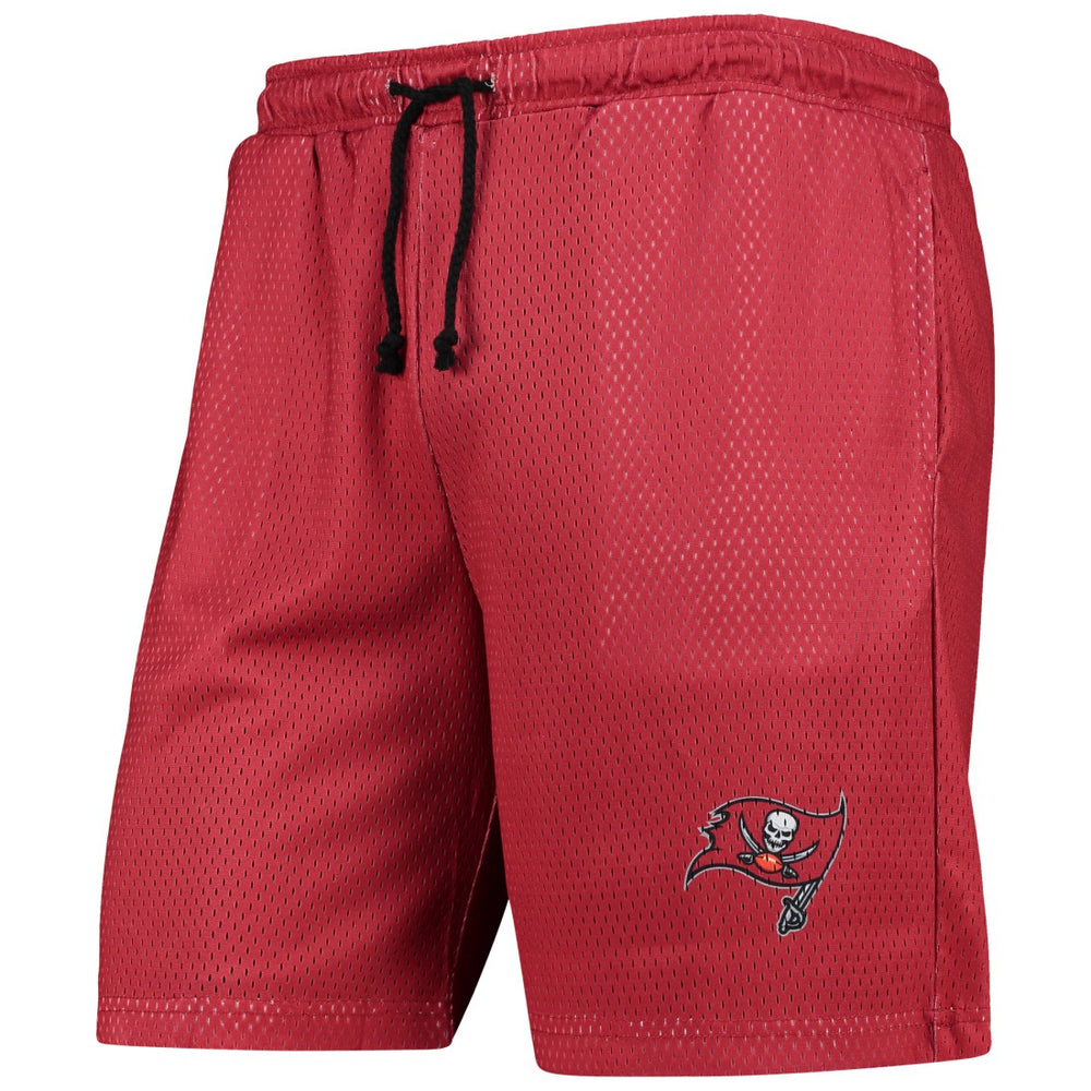 Tampa Bay Buccaneers FOCO Colorblock Mesh V-Neck & Shorts Set Red