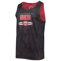 Cincinnati Reds FOCO Floral Reversible Mesh Tank Top - Red - MLB Online
