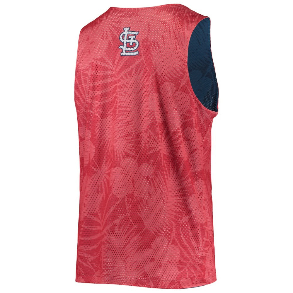 St. Louis Cardinals FOCO Floral Reversible Mesh Tank Top - Red - MLB on Sale