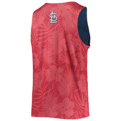 St. Louis Cardinals FOCO Floral Reversible Mesh Tank Top - Red - MLB on Sale