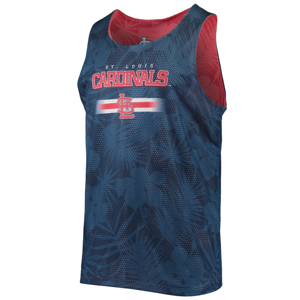 St. Louis Cardinals FOCO Floral Reversible Mesh Tank Top - Red - MLB on Sale