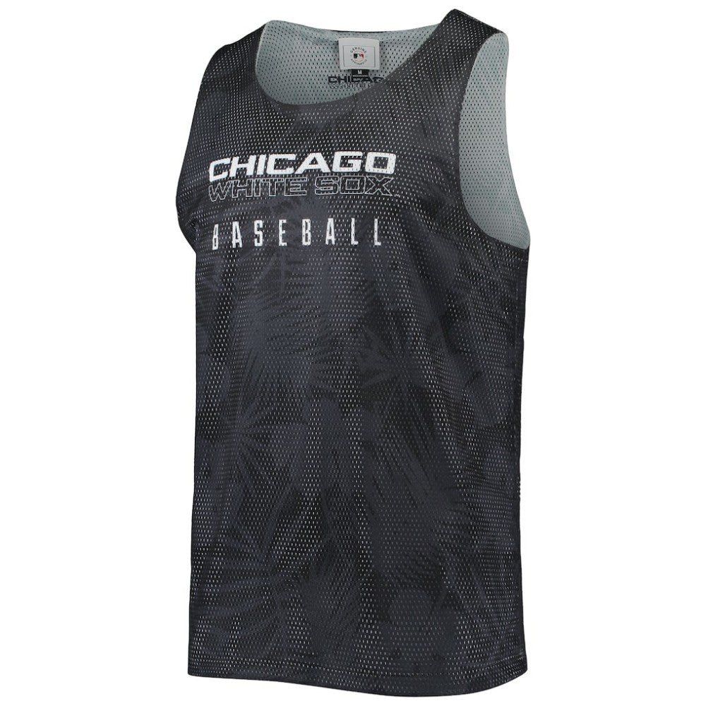 Chicago White Sox FOCO Floral Reversible Mesh Tank Top - Black - MLB Online