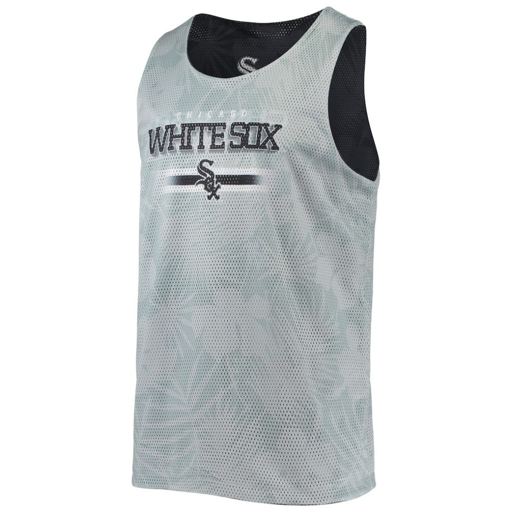Chicago White Sox FOCO Floral Reversible Mesh Tank Top - Black - MLB Online
