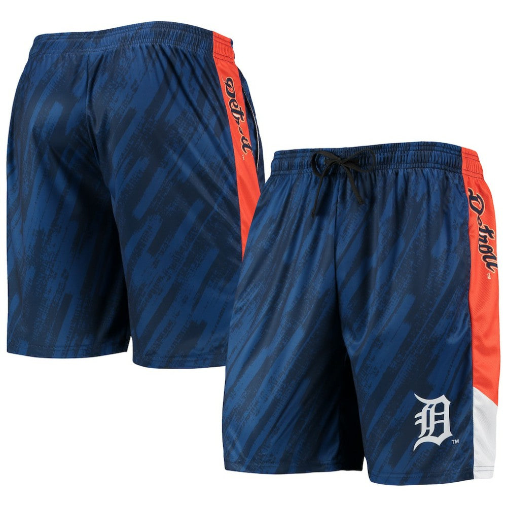 Detroit Tigers FOCO Static Shorts - Navy - MLB Lifestyle