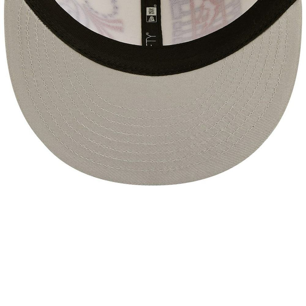 Philadelphia 76ers 2022 NBA Draft 59FIFTY Fitted Hat Cream/Royal | New Era