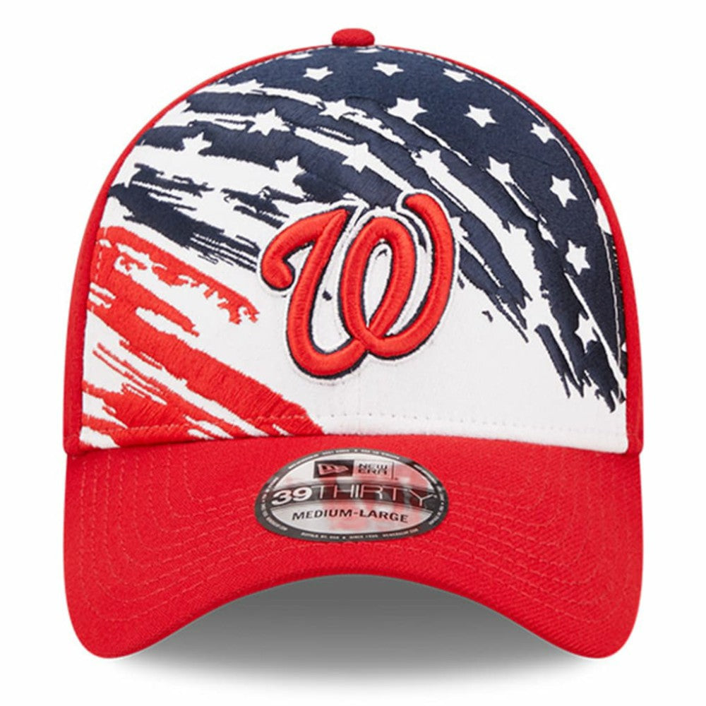 Washington Nationals New Era 2022 4th of July 39THIRTY Flex Hat - Red - New Era on Sale
