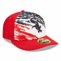 Chicago White Sox New Era 2022 4th of July Low Profile 59FIFTY Fitted Hat - Red - New Era on Sale