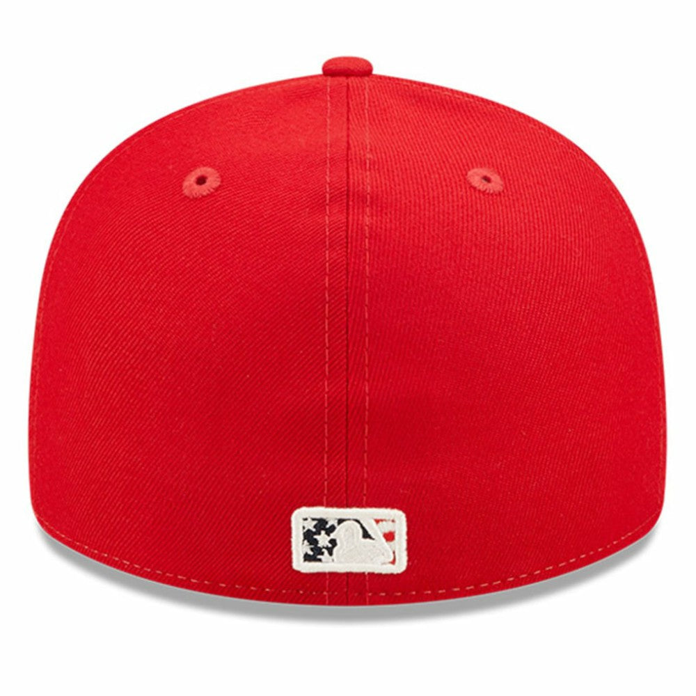 Athletics New Era 2022 4th of July Low Profile 59FIFTY Fitted Hat - Red - New Era on Sale