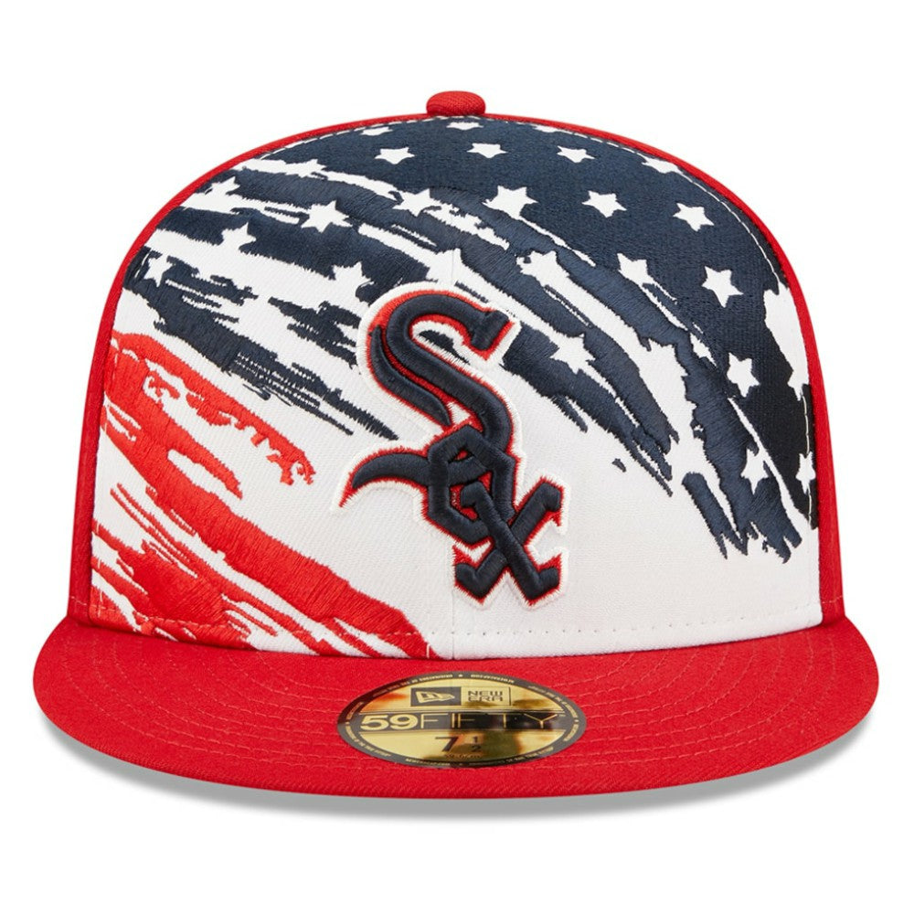 Chicago White Sox New Era 2022 4th of July On-Field 59FIFTY Fitted Hat - Red - New Era on Sale
