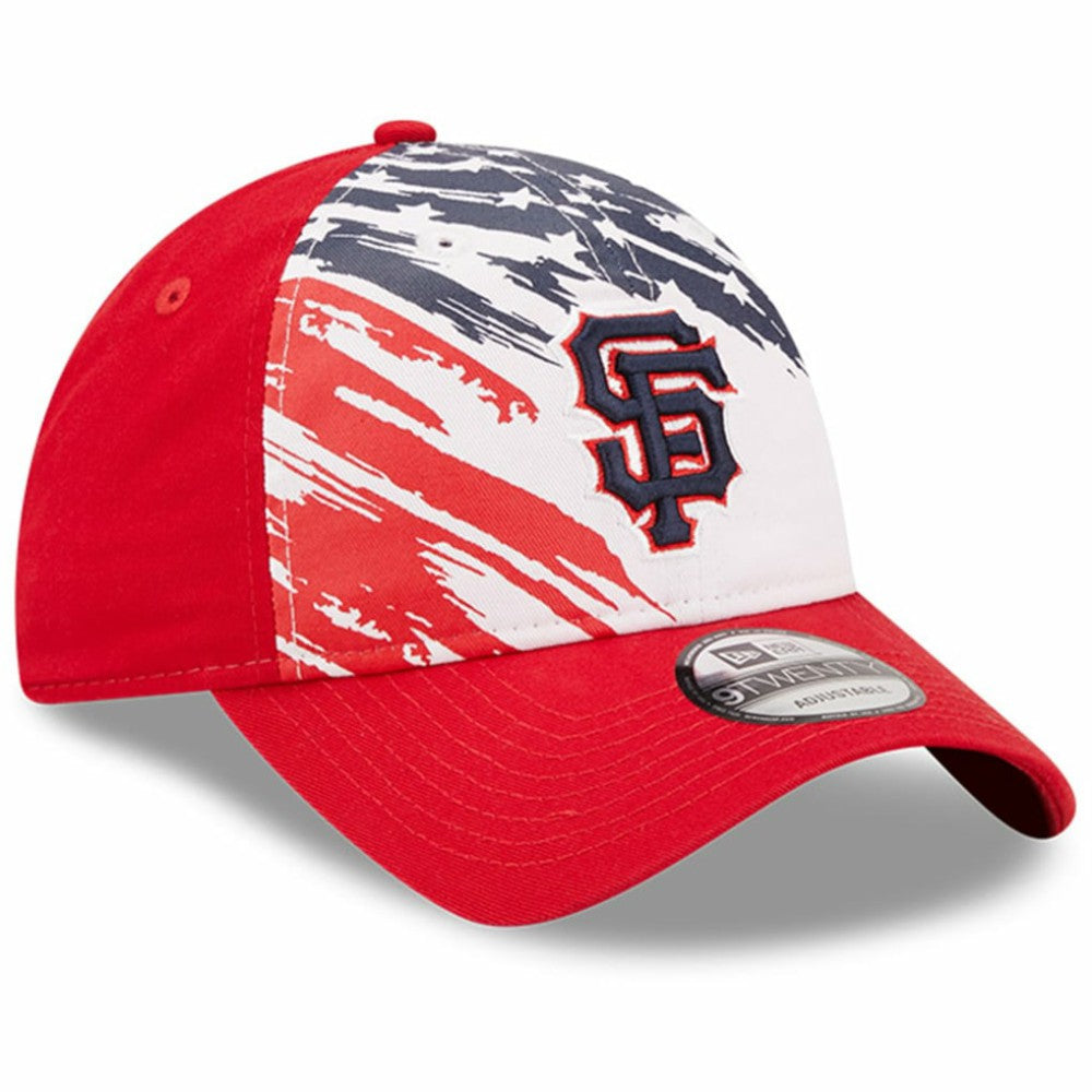 San Francisco Giants New Era 2022 4th of July 9TWENTY Adjustable Hat - Red - New Era Sale
