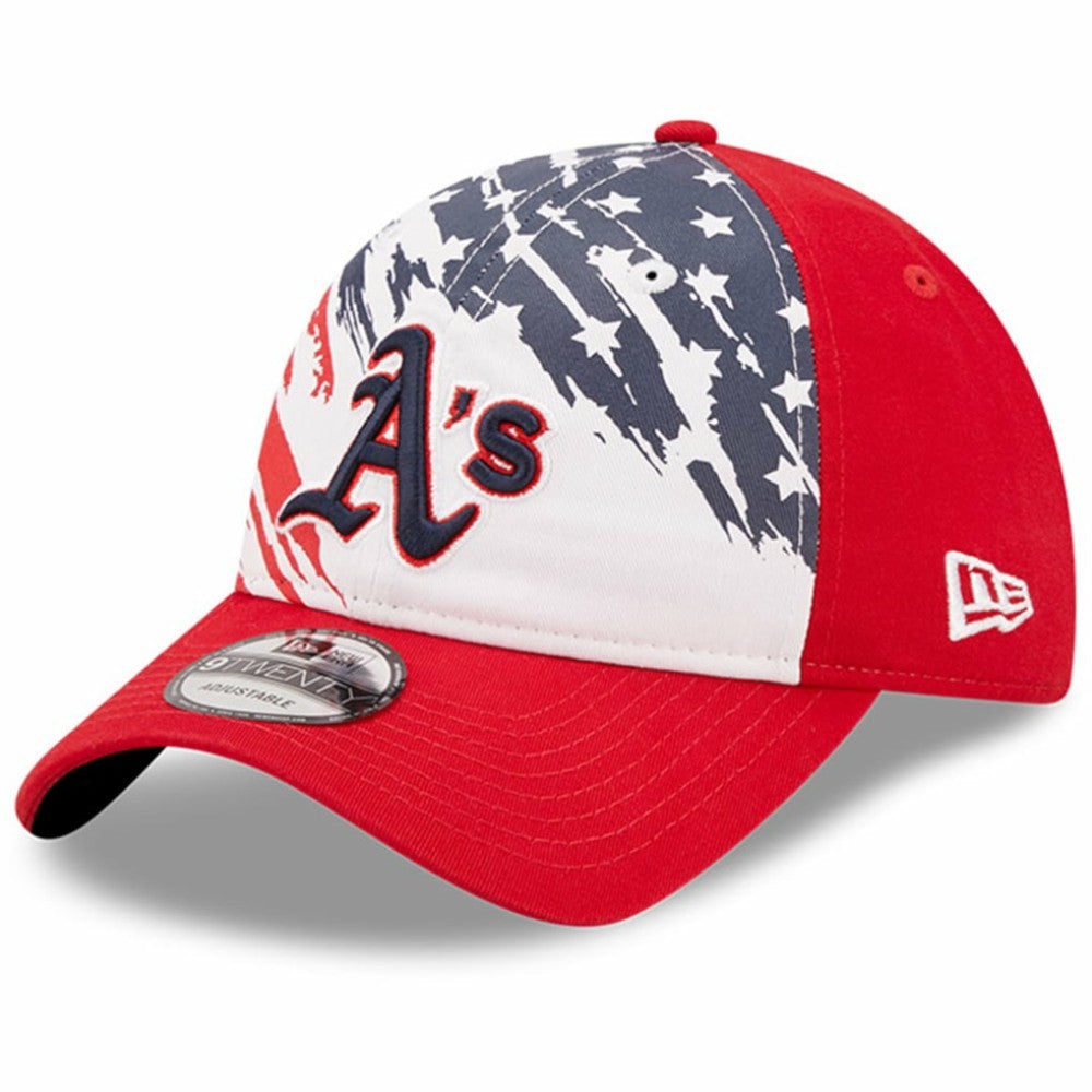 Athletics New Era 2022 4th of July 9TWENTY Adjustable Hat - Red - New Era Lifestyle