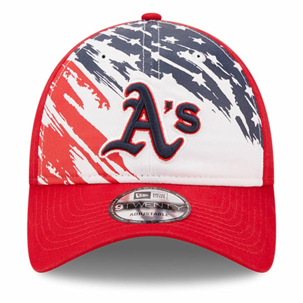 Athletics New Era 2022 4th of July 9TWENTY Adjustable Hat - Red - New Era Lifestyle