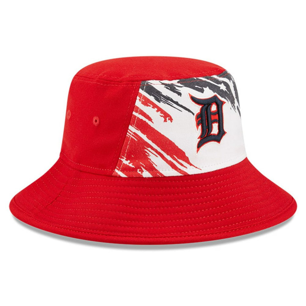 Detroit Tigers New Era 2022 4th of July Bucket Hat - Red - New Era Discount