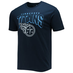 Tennessee Titans Junk Food Bold Logo T-Shirt Navy