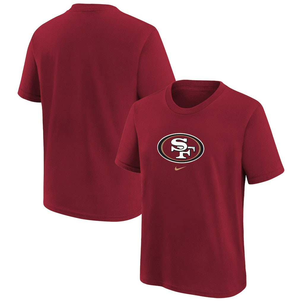 Nike San Francisco 49ers Preschool Team Wordmark T-Shirt Scarlet