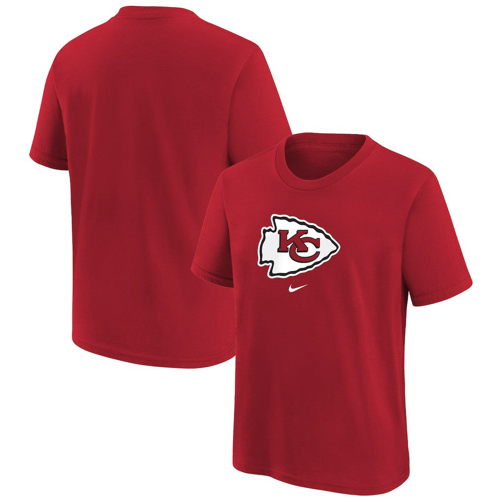Nike Kansas City Chiefs Preschool Team Wordmark T-Shirt Red