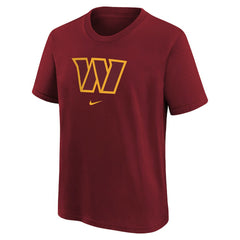 Nike Washington Commanders Preschool Team Wordmark T-Shirt Burgundy