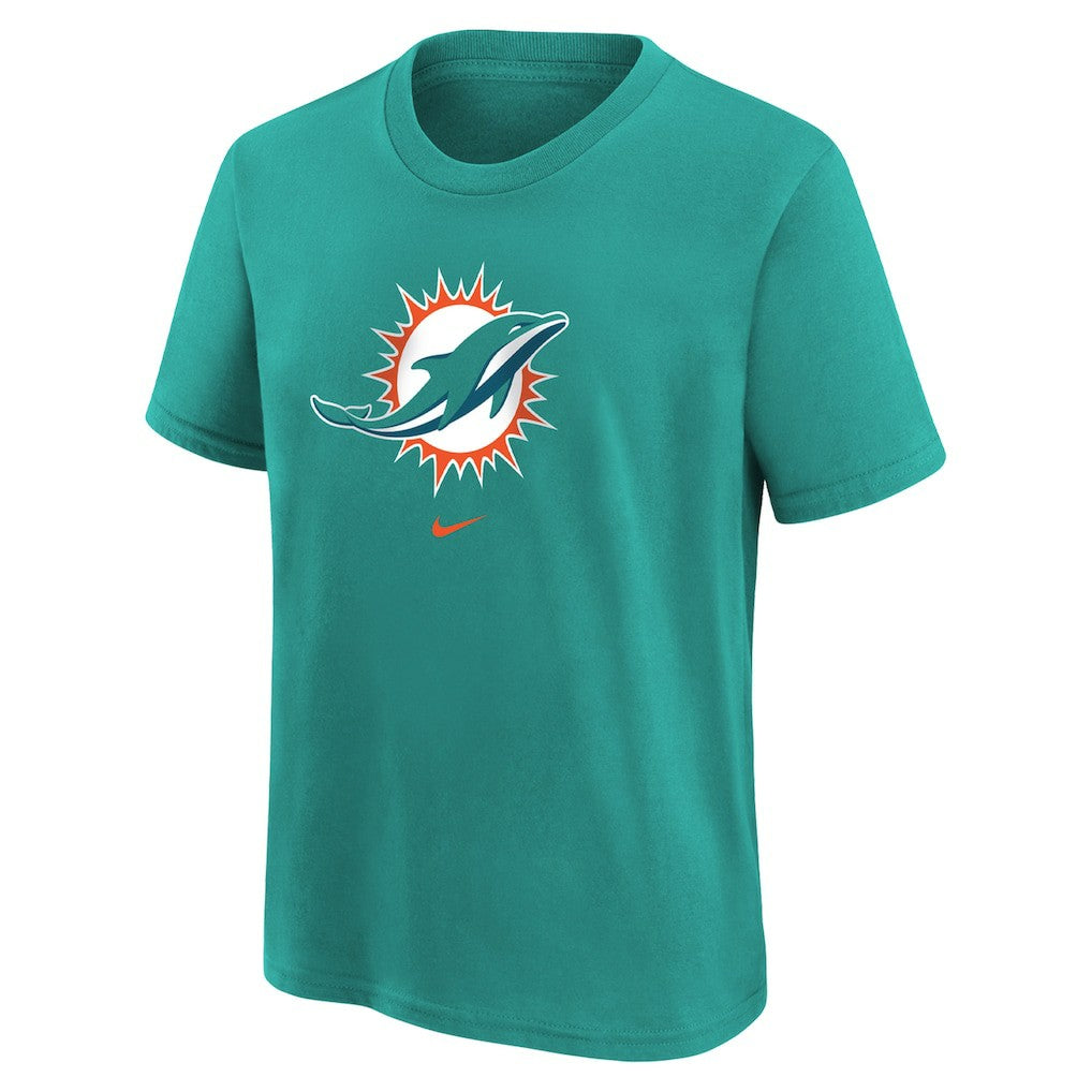 Nike Miami Dolphins Preschool Team Wordmark T-Shirt Aqua