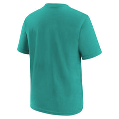 Nike Miami Dolphins Preschool Team Wordmark T-Shirt Aqua