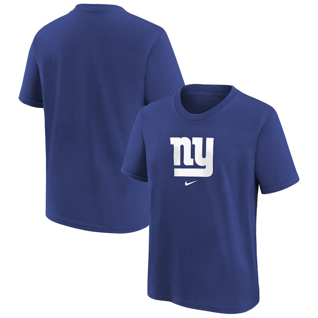 Nike New York Giants Preschool Team Wordmark T-Shirt Royal