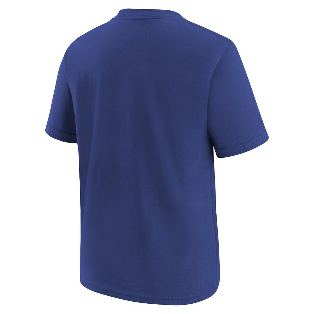 Nike New York Giants Preschool Team Wordmark T-Shirt Royal