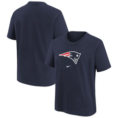 Nike New England Patriots Preschool Team Wordmark T-Shirt Navy