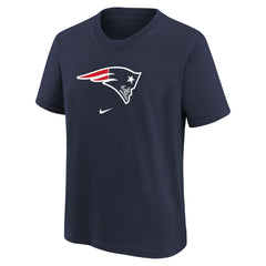 Nike New England Patriots Preschool Team Wordmark T-Shirt Navy