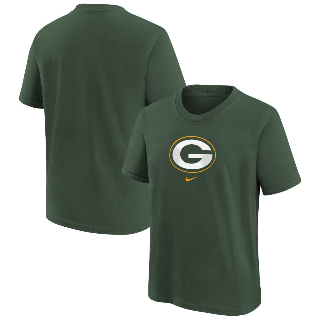 Nike Green Bay Packers Preschool Team Wordmark T-Shirt Green