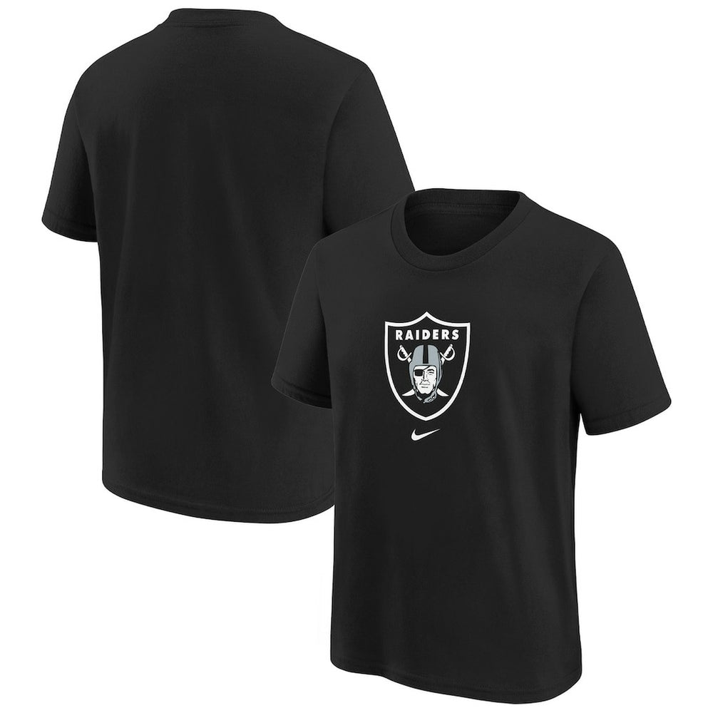 Nike Las Vegas Raiders Preschool Team Wordmark T-Shirt Black