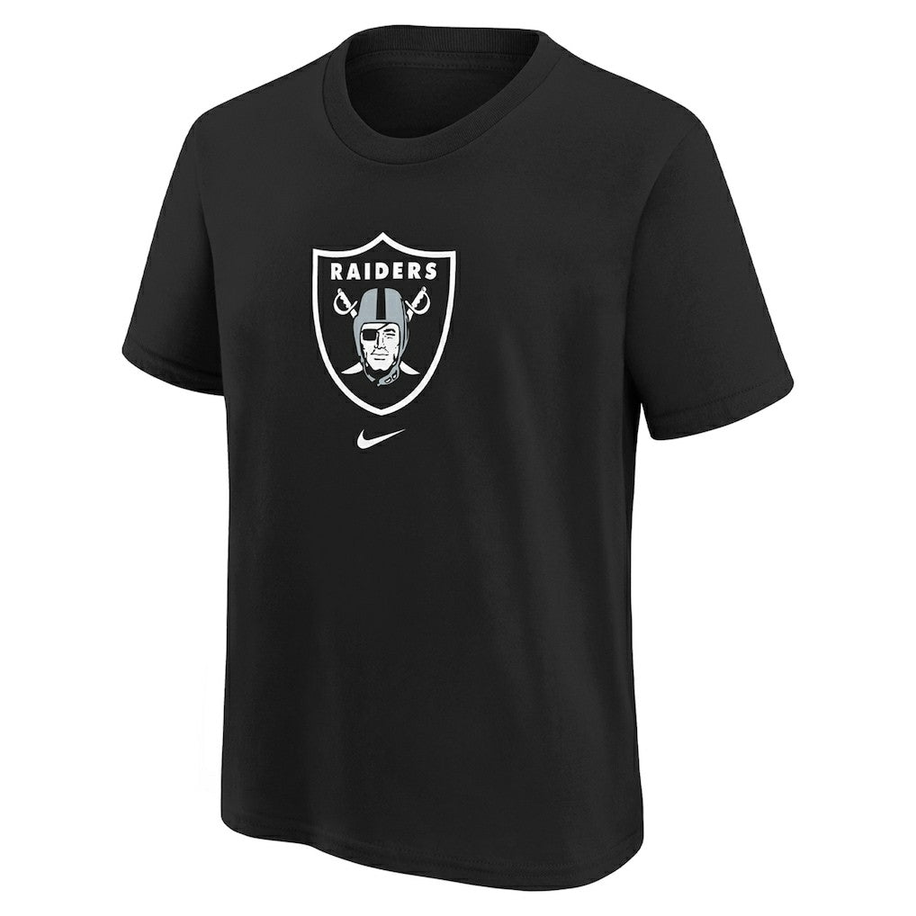 Nike Las Vegas Raiders Preschool Team Wordmark T-Shirt Black