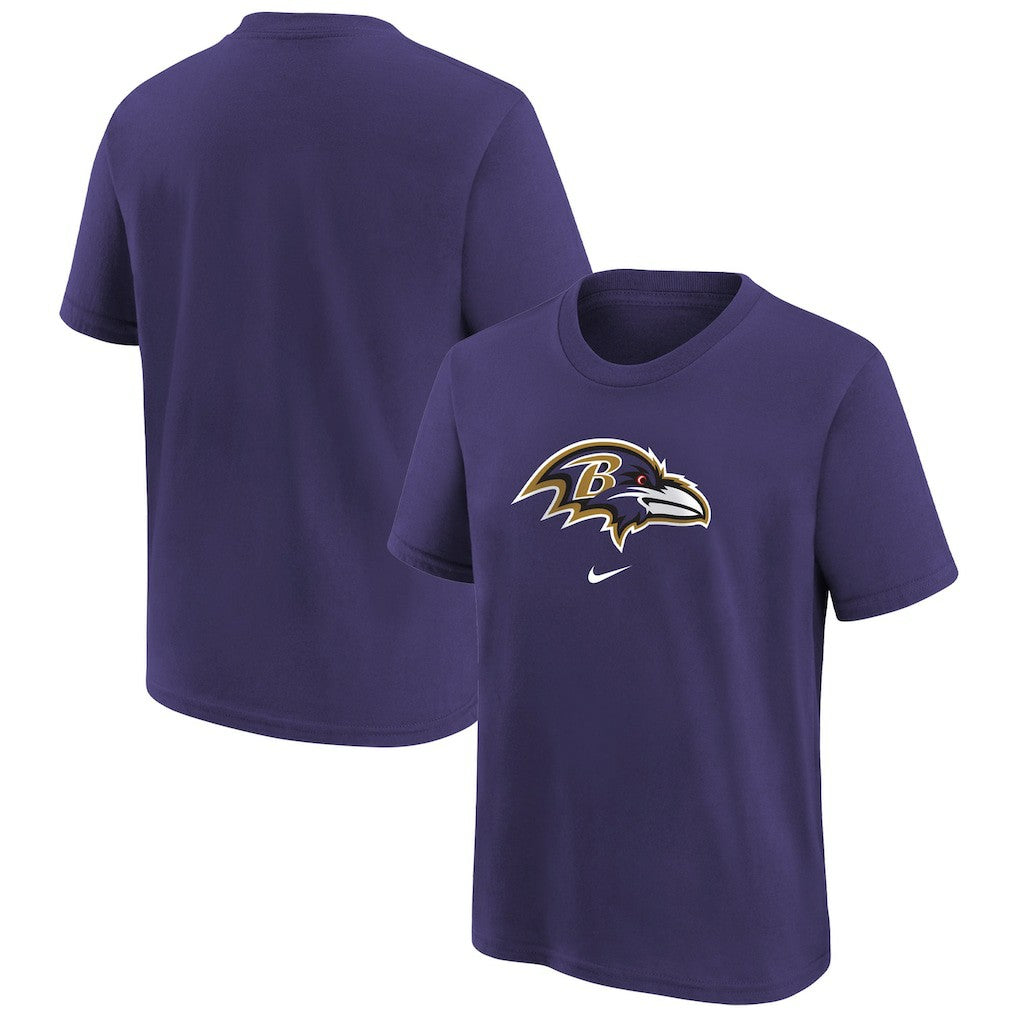 Nike Baltimore Ravens Preschool Team Wordmark T-Shirt Purple