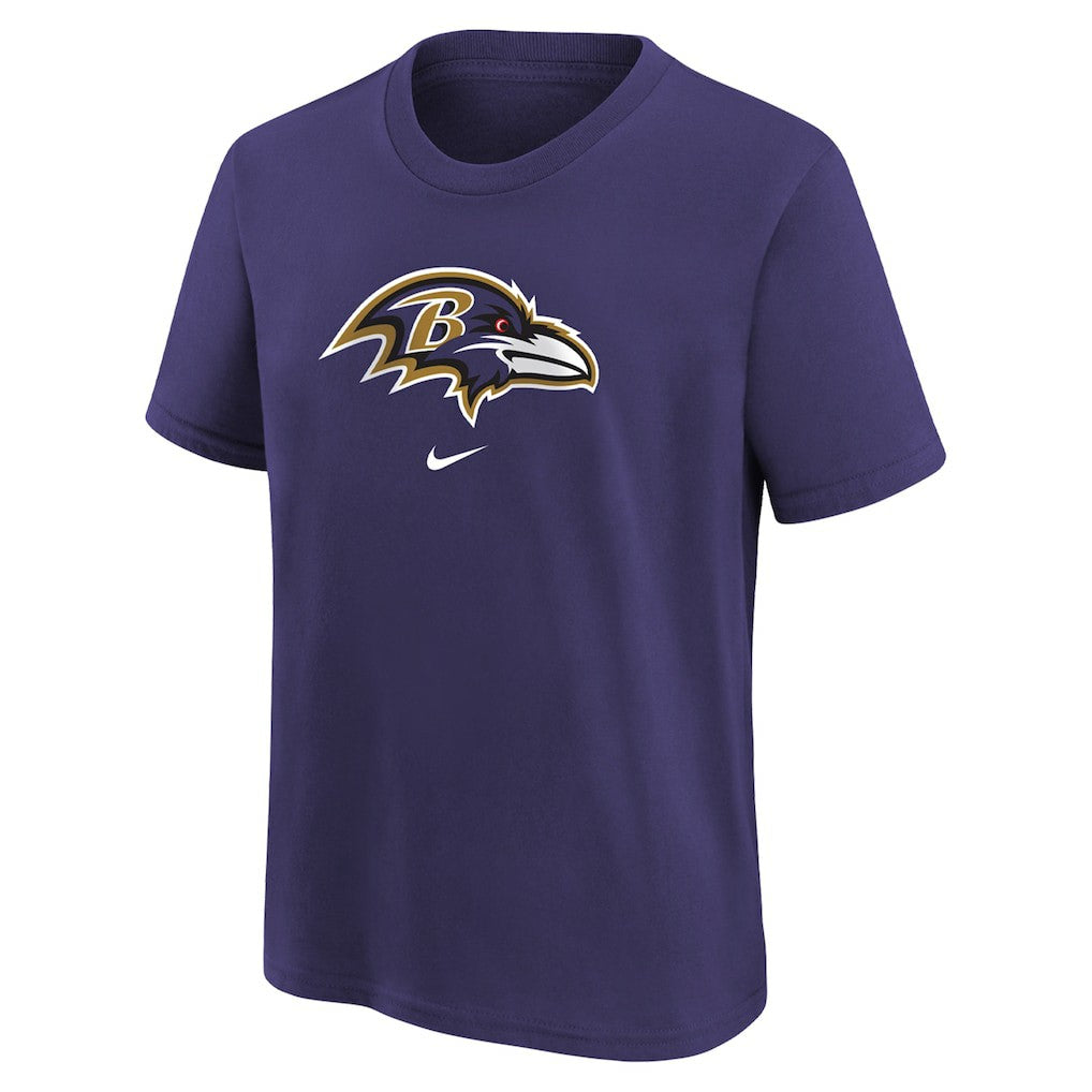 Nike Baltimore Ravens Preschool Team Wordmark T-Shirt Purple