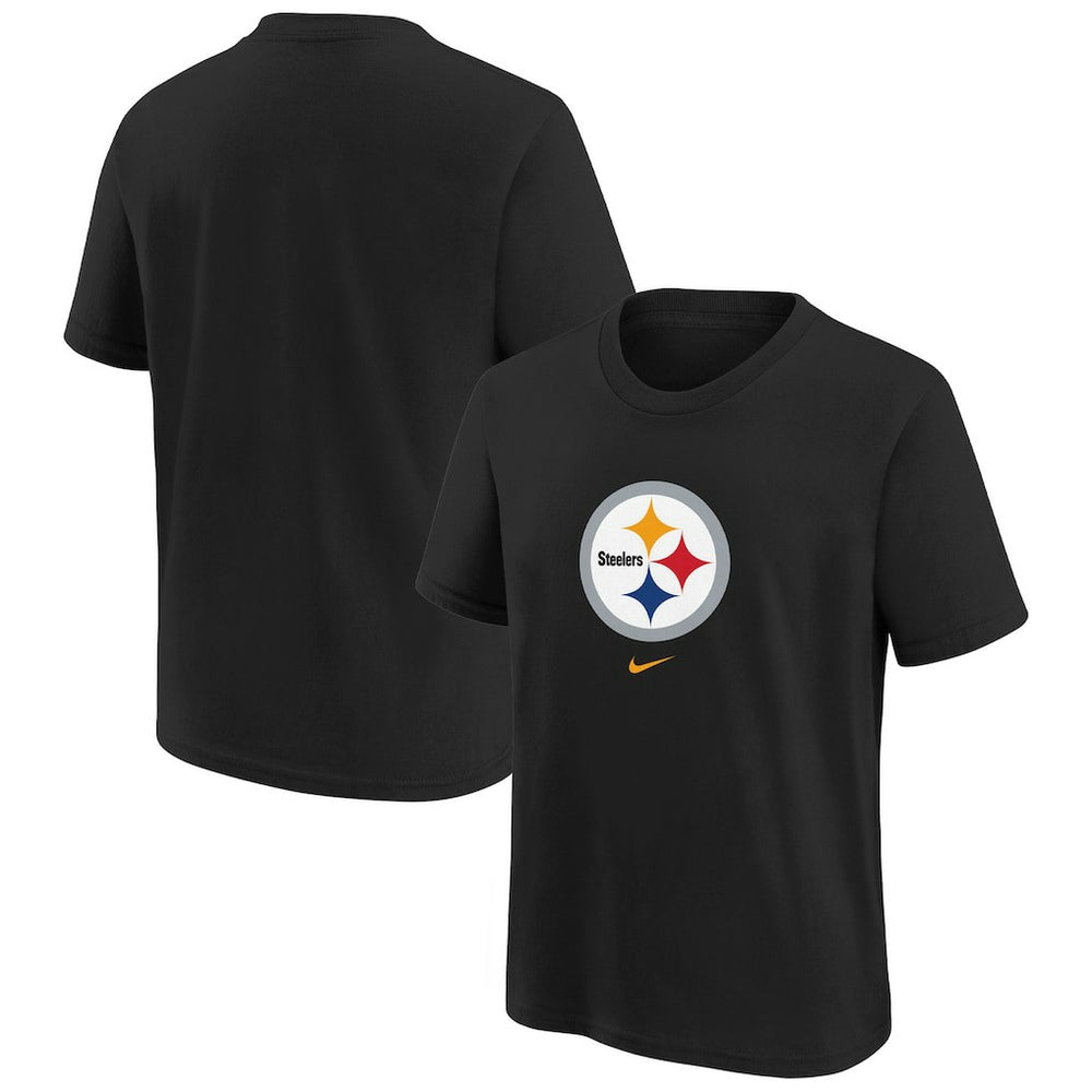 Nike Pittsburgh Steelers Preschool Team Wordmark T-Shirt Black