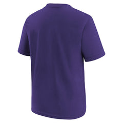 Nike Minnesota Vikings Preschool Team Wordmark T-Shirt Purple