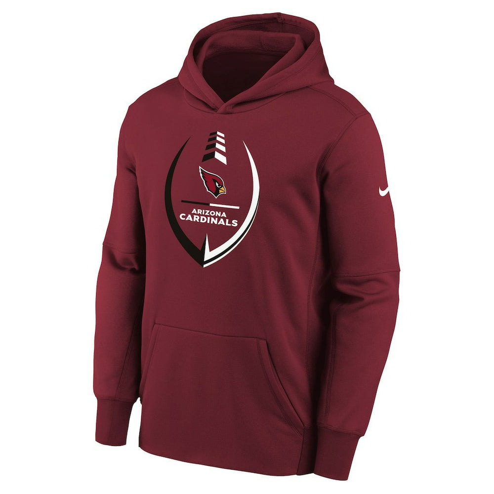 Nike Arizona Cardinals Youth Icon Performance Pullover Hoodie Cardinal