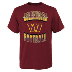 Washington Commanders Youth Forward Progress T-Shirt Burgundy