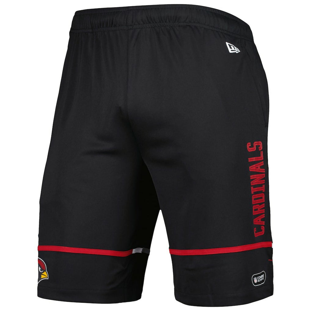 Arizona Cardinals New Era Combine Authentic Rusher Training Shorts Black