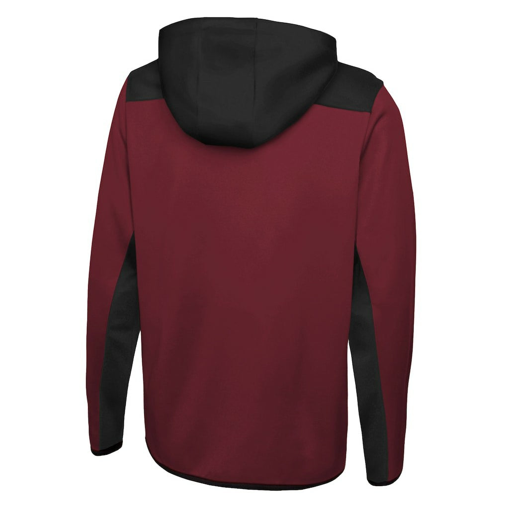 Arizona Cardinals New Era Combine Authentic Hard Hitter Pullover Hoodie Cardinal
